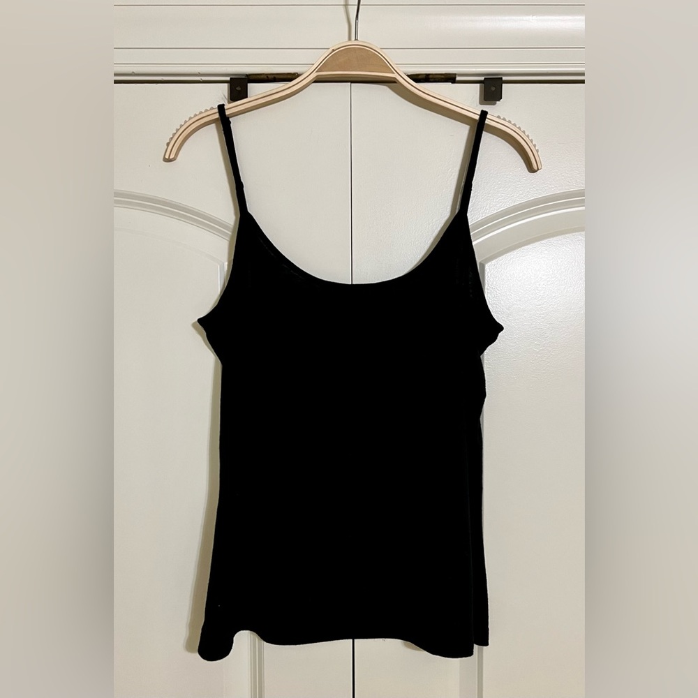 INC Spaghetti Strap Camisole/Tank Top - Black - Size 12